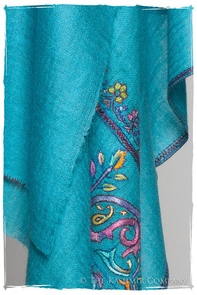 Orient Aqua Frontière L'amour Soft Cashmere Scarf/Shawl