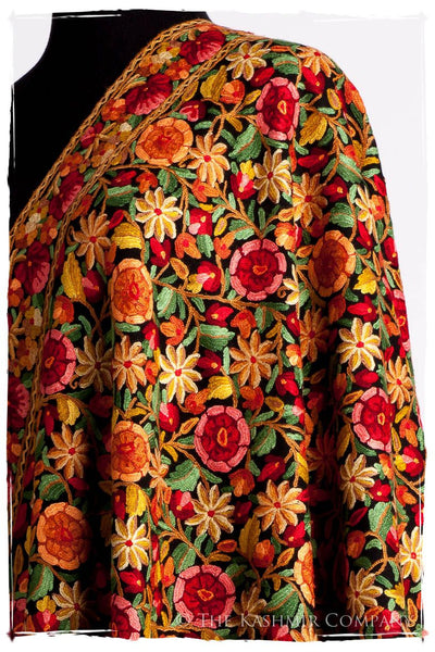 Île de la Martinique de Fleurs Antiquaires Shawl